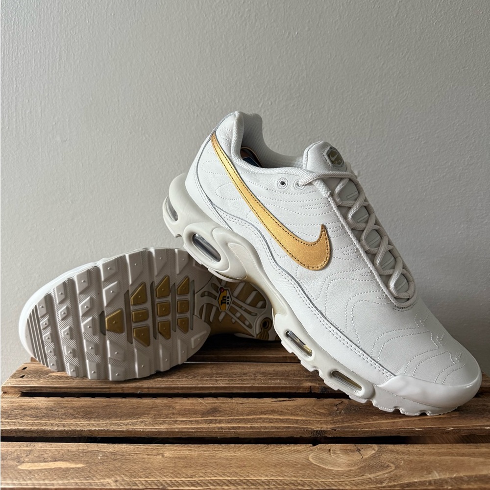 Nike Air Max Plus Tiempo TN Phantom and Gold